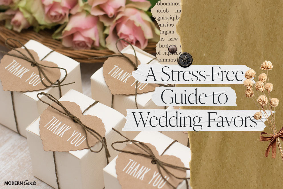 A Stress-Free Guide to Wedding Favors