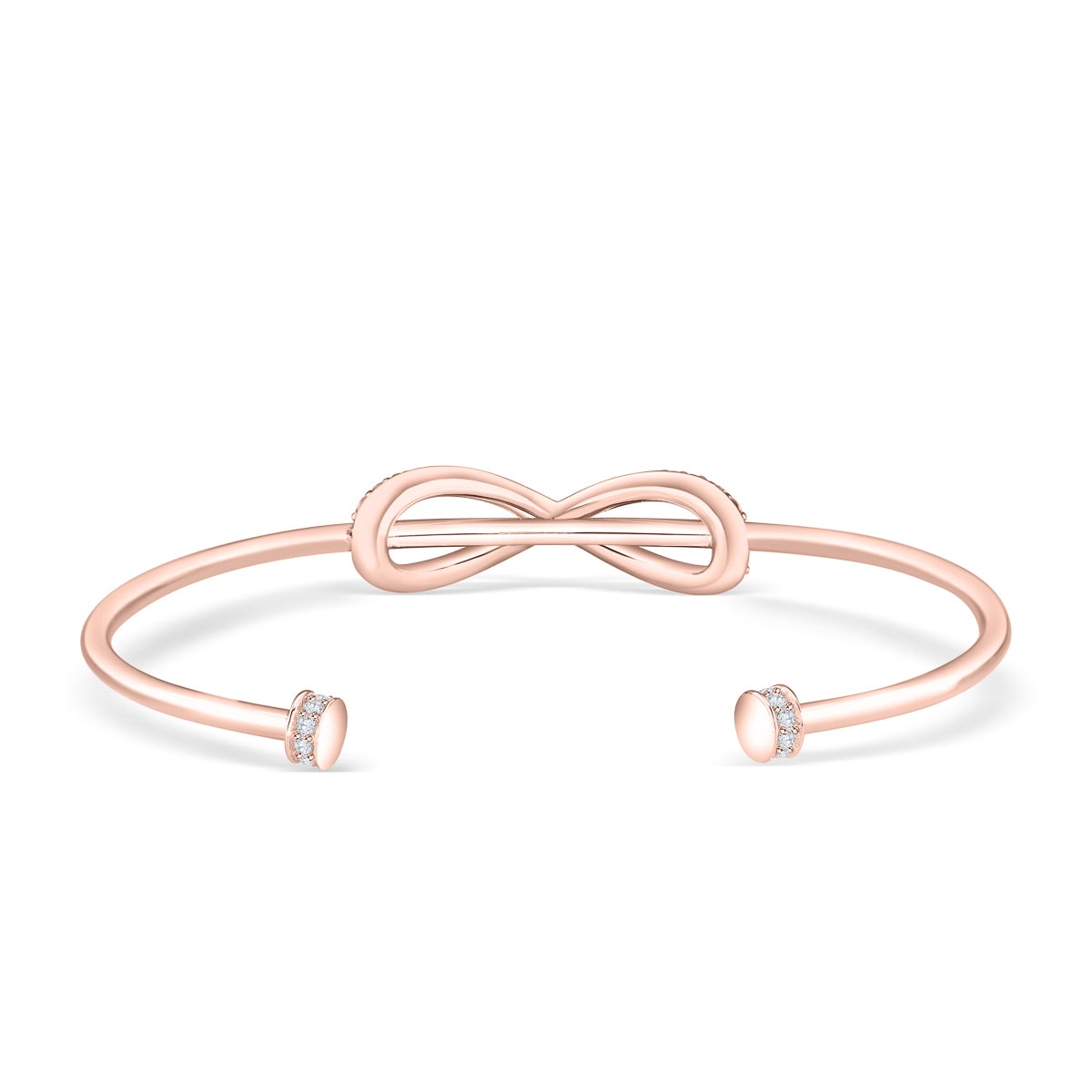 the athena rose gold ladies bracelet