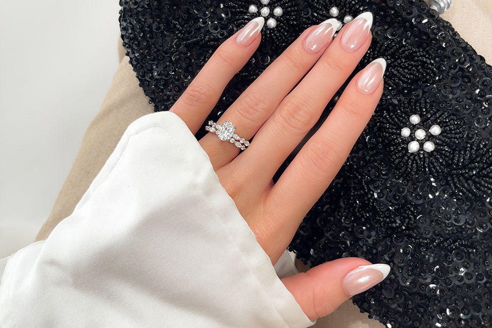 wedding ring on hand