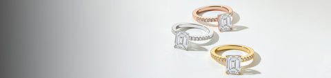 Emerald Cut Engagement Rings