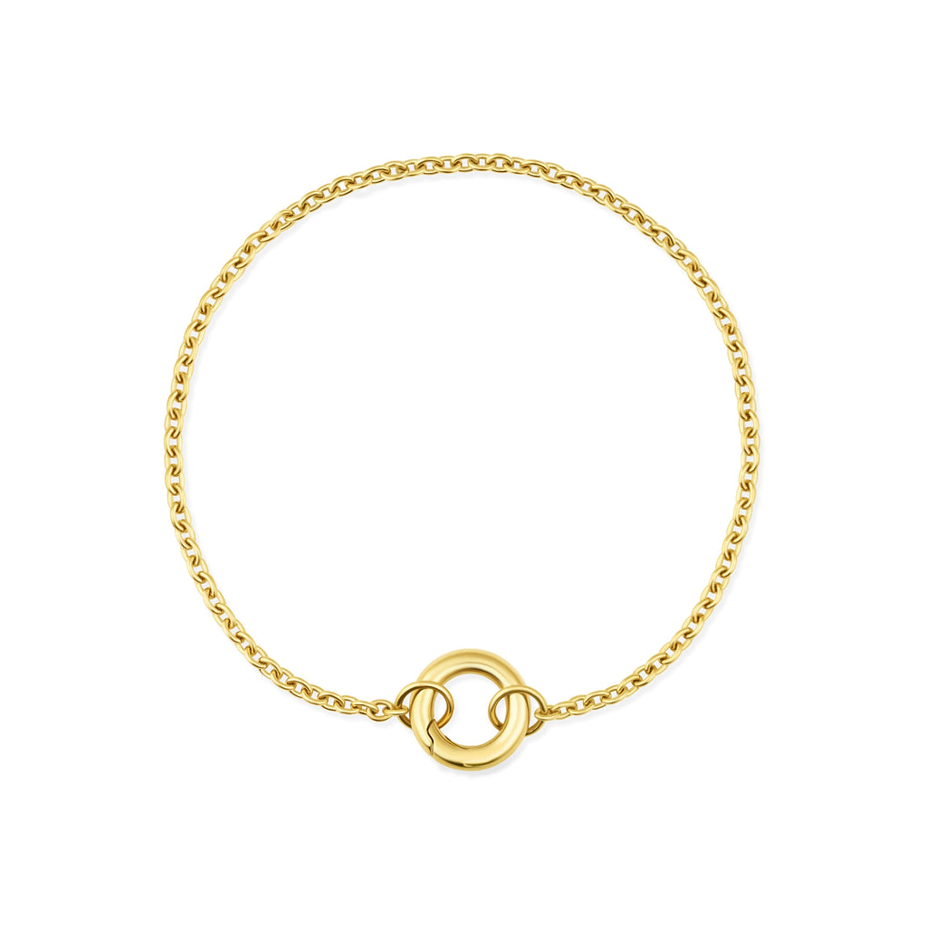 The Ellis Charm Bracelet - Gold Featured Image