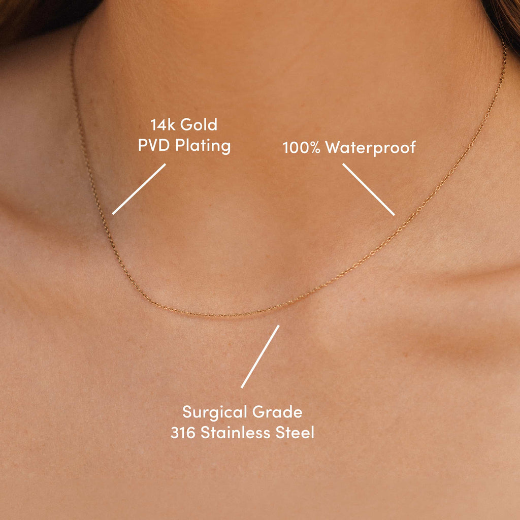 The Reese Necklace - Gold Secondary Image