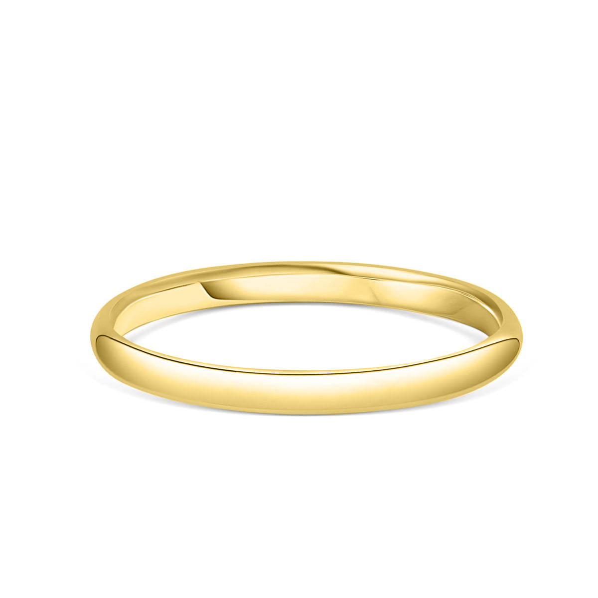 Stackable Minimal Gold Wedding Band