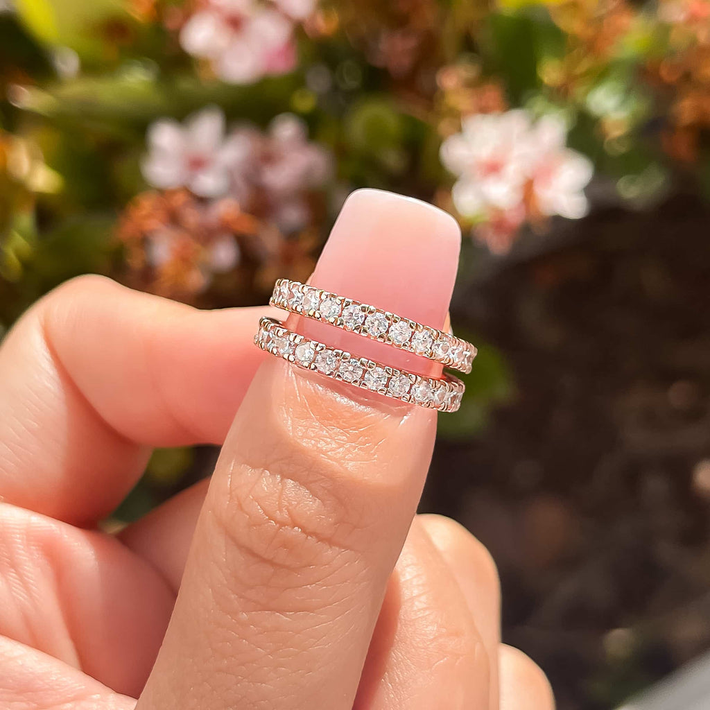 The Eternity Stacking Set - Rose Gold Secondary Image