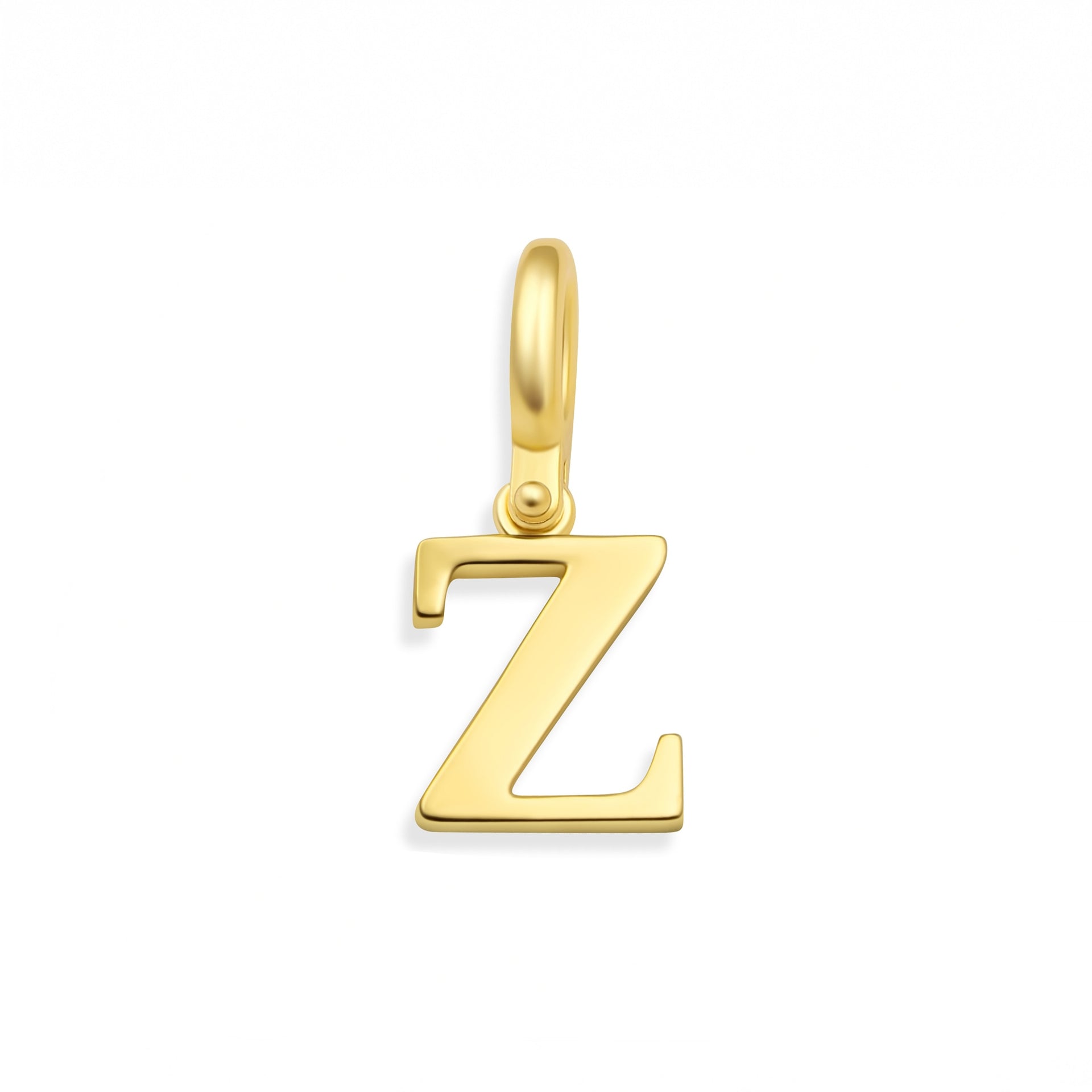 Gold "Z" Letter Charm