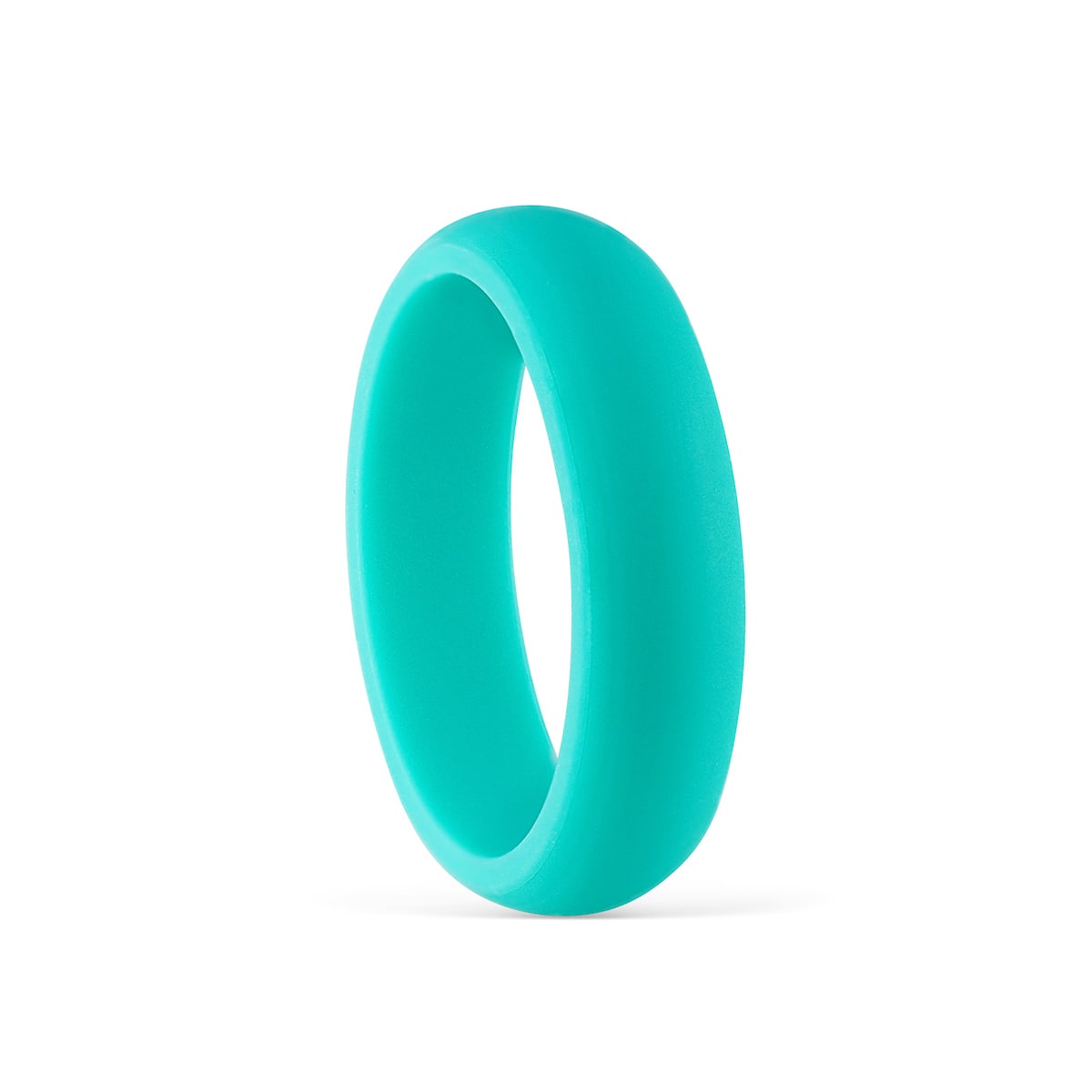 the flex teal silicone wedding band