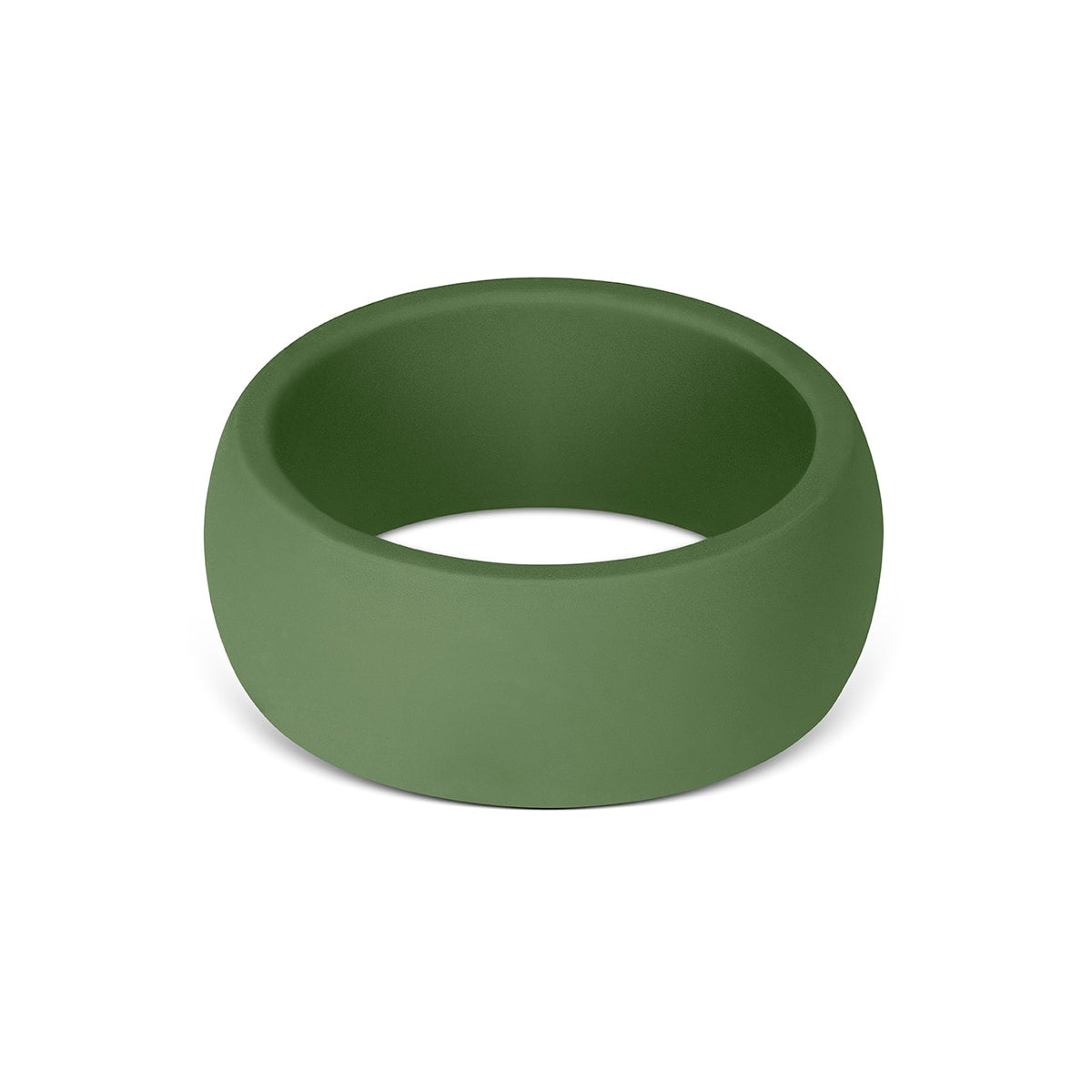 Green Mens Silicone Wedding Ring Summit