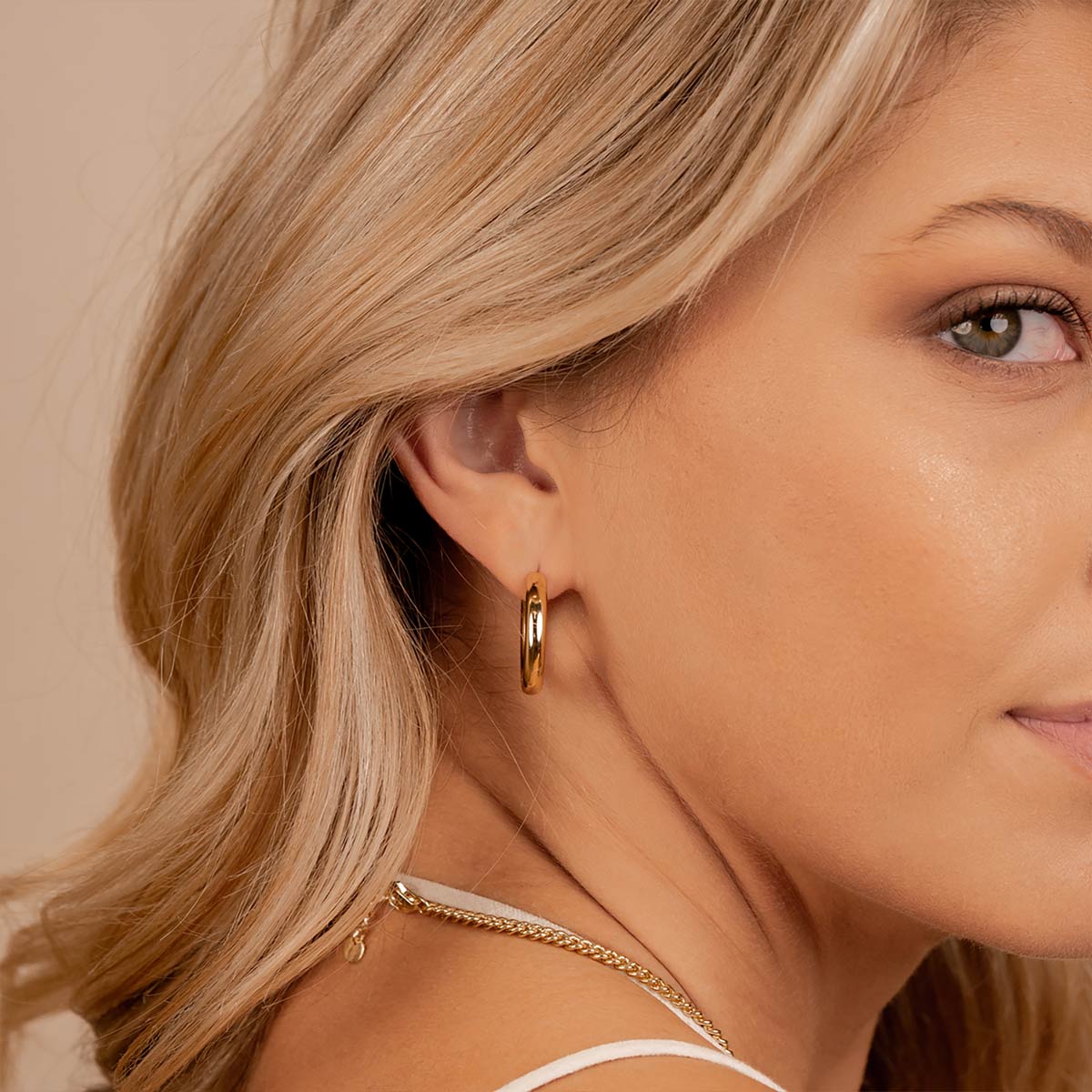 Affordable gold hoop earrings