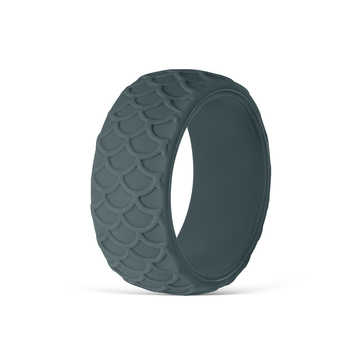 Flexible Gray Silicone Wedding Ring Journey