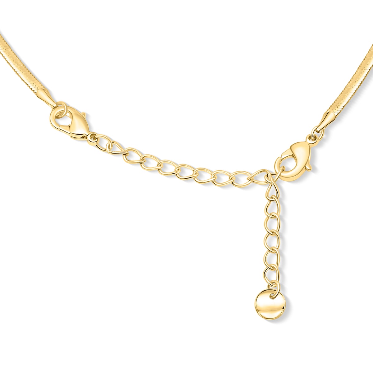 Gold chain necklace