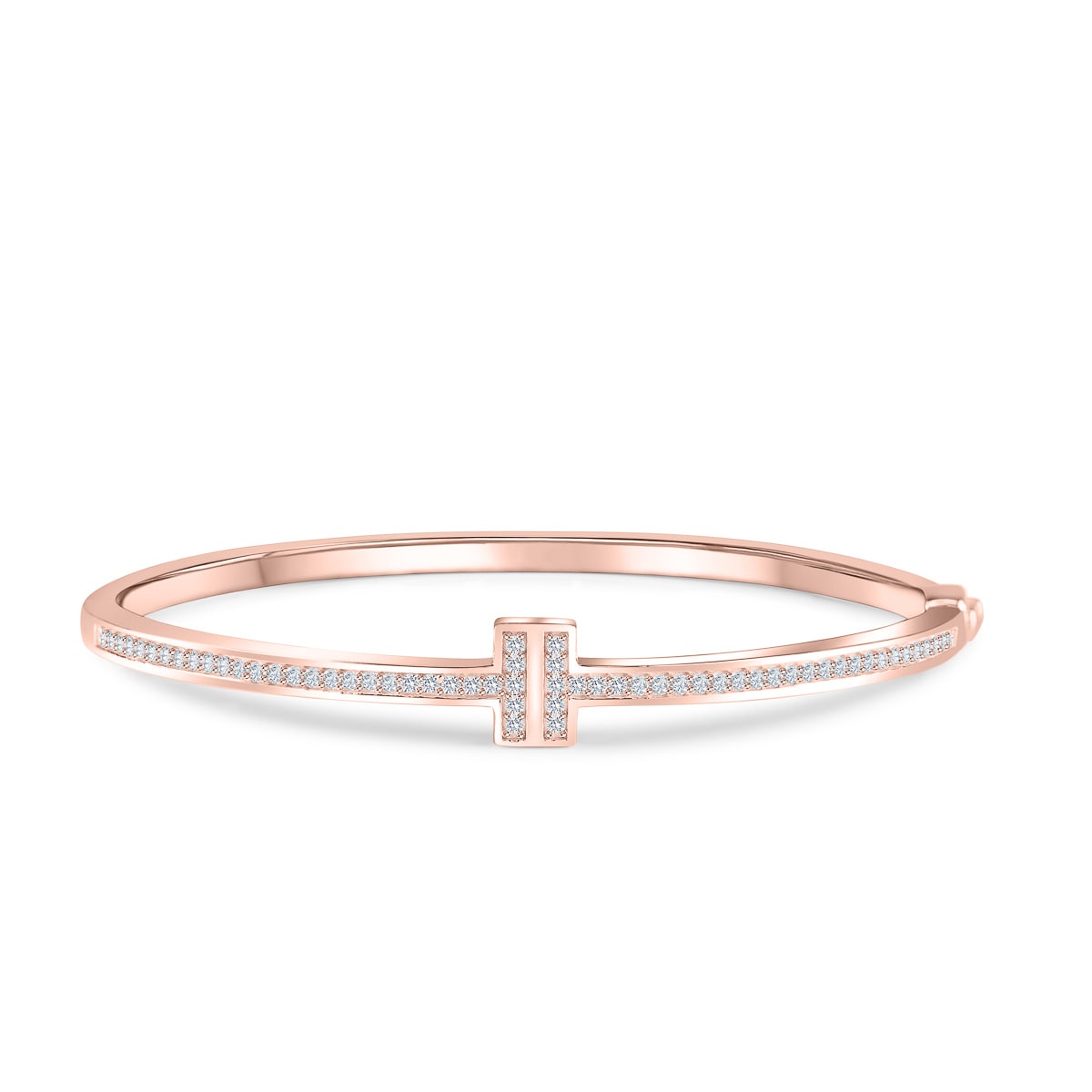 the gia bracelet in rose gold