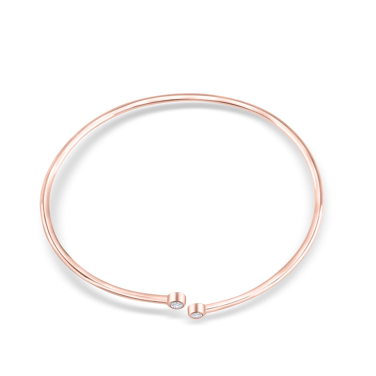 abbey bangle rose gold