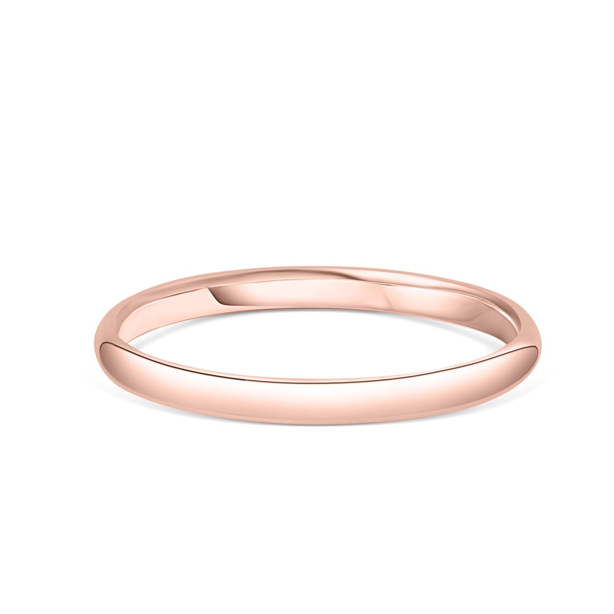 the always rose gold ladies wedding ring