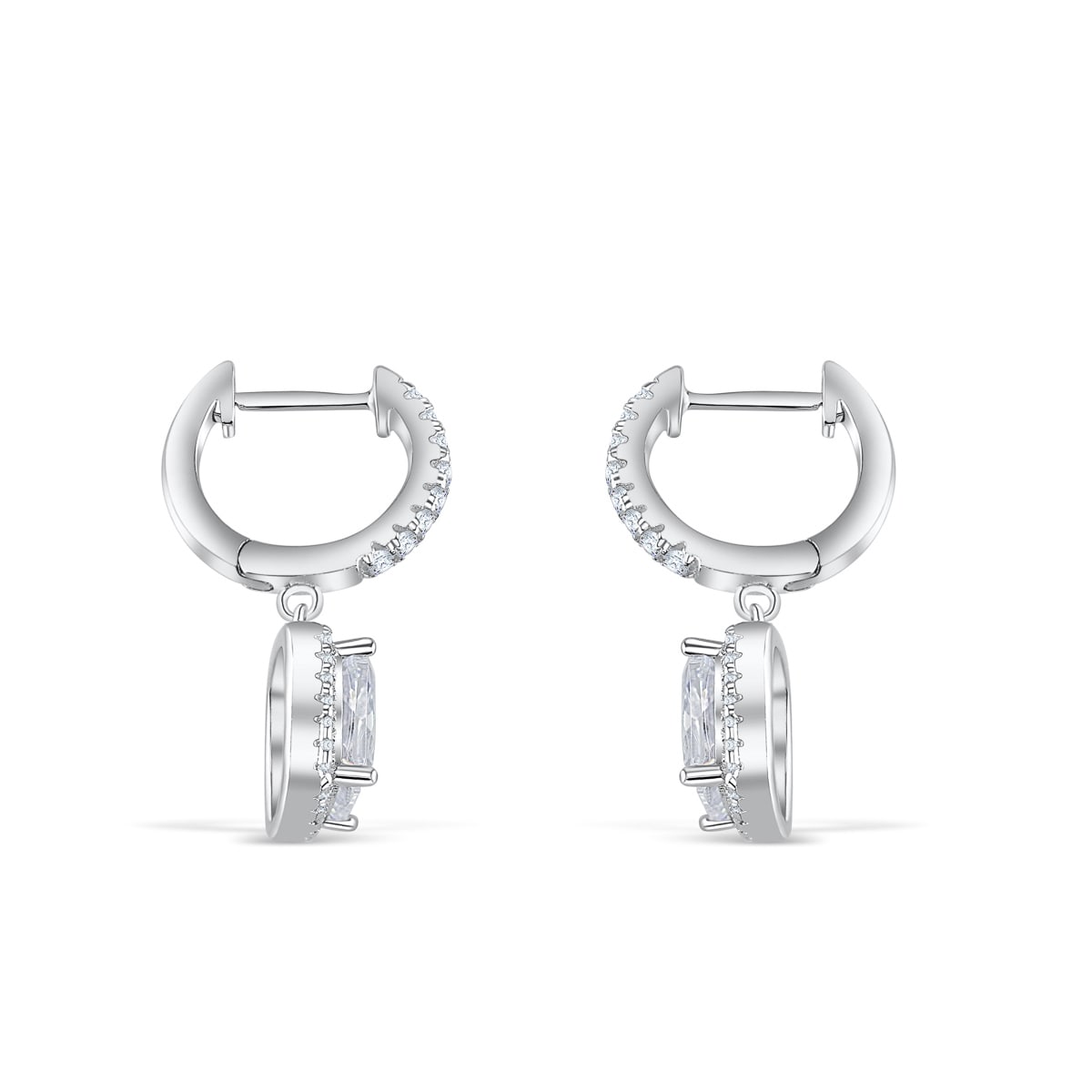 the eve earrings in silver