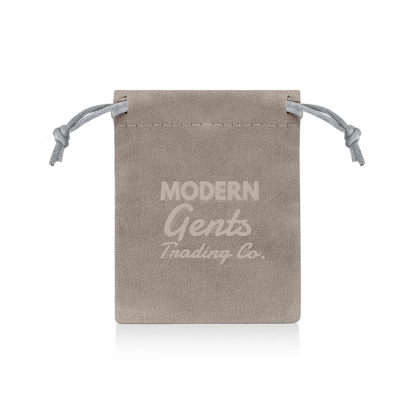 Velvet Jewelry Pouch Modern Gents