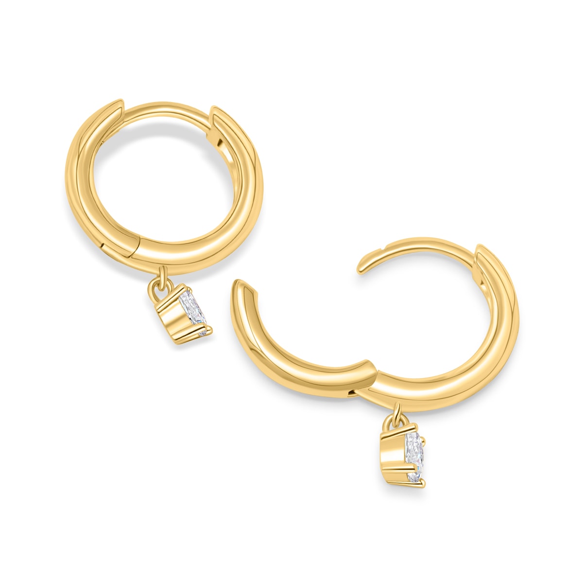 Affordable gold hoop earrings