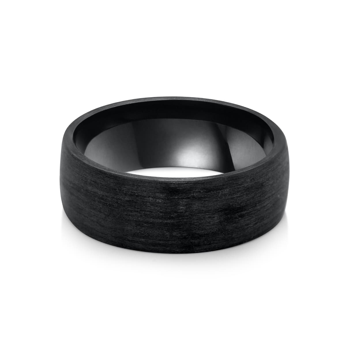 the stealth carbon fiber mens wedding band